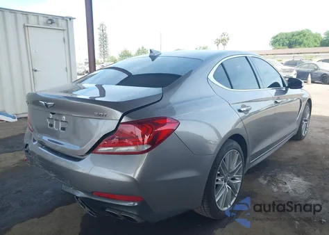 2021 Genesis G70 2.0T Rwd from USA, damaged, VIN KMTG34LA1MU070639